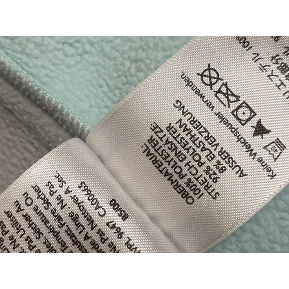 Eddie Bauer 365 Polartec windcutter fleece Vest womens sz L Blue Green Gray - Picture 7 of 12